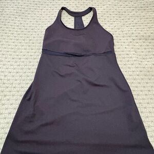 Gap Fit Athletic Racerback Dress in Black Size M.